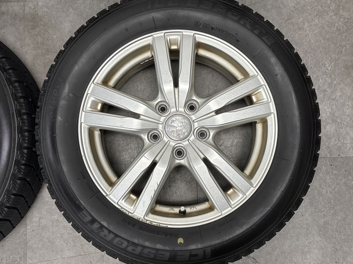 スタッドレス】デュファクト 16in 6.5J +53 PCD114.3 アイスエスポルテ