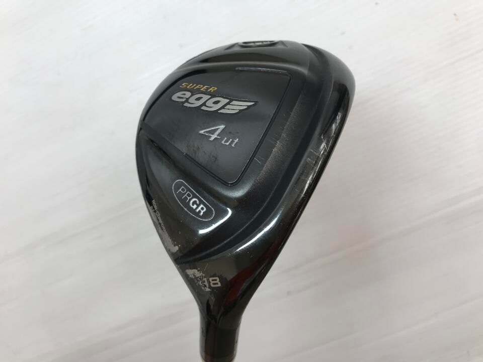 プロギア　SUPER egg 2018　18度　egg オリジナルカーボン　Rフレックス　ユーティリティ　中古　ゴルフドゥ！多摩ニュータウン店【最短即日発送】