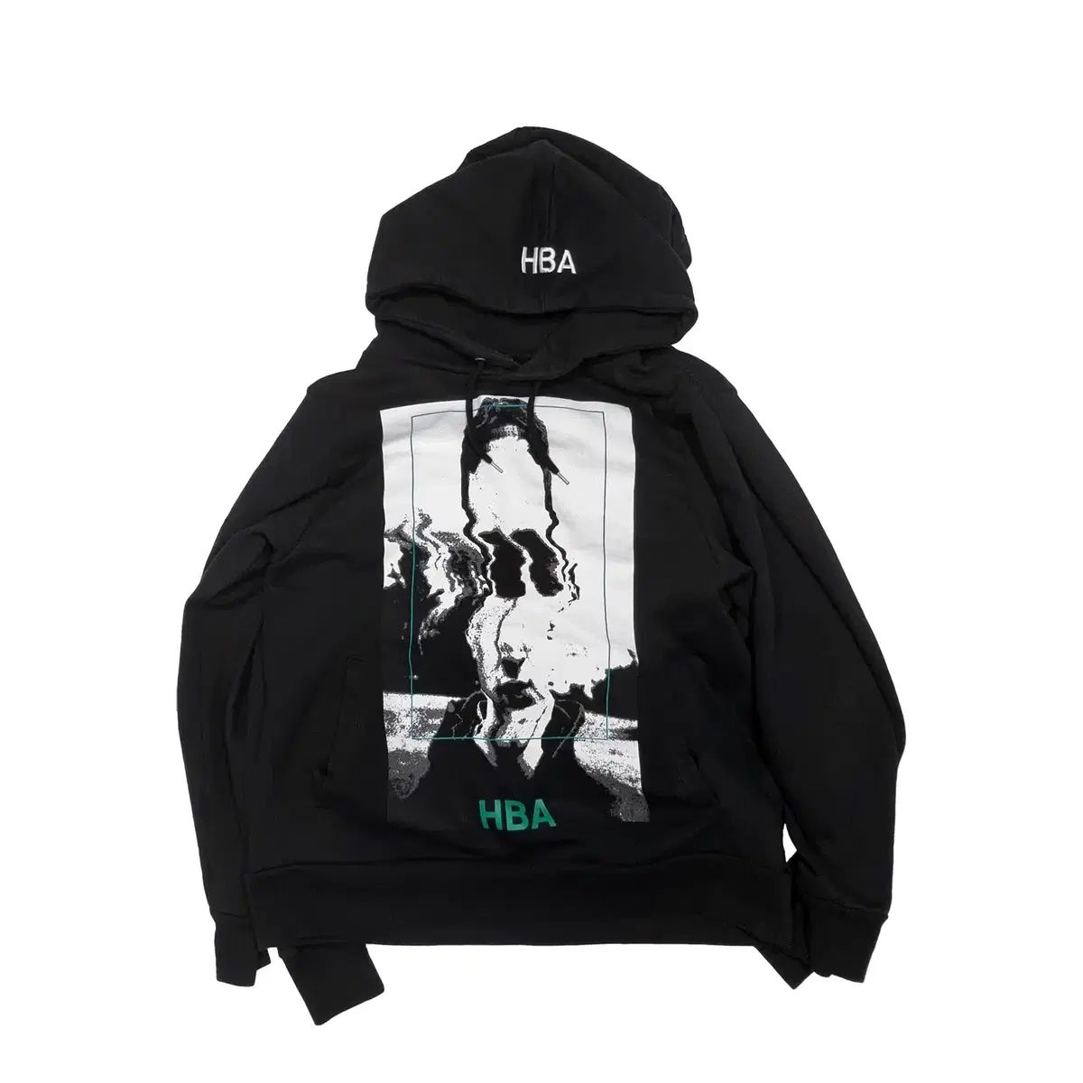 フーディーバイエア - 14FW ダブル フーディー - ブラック - S