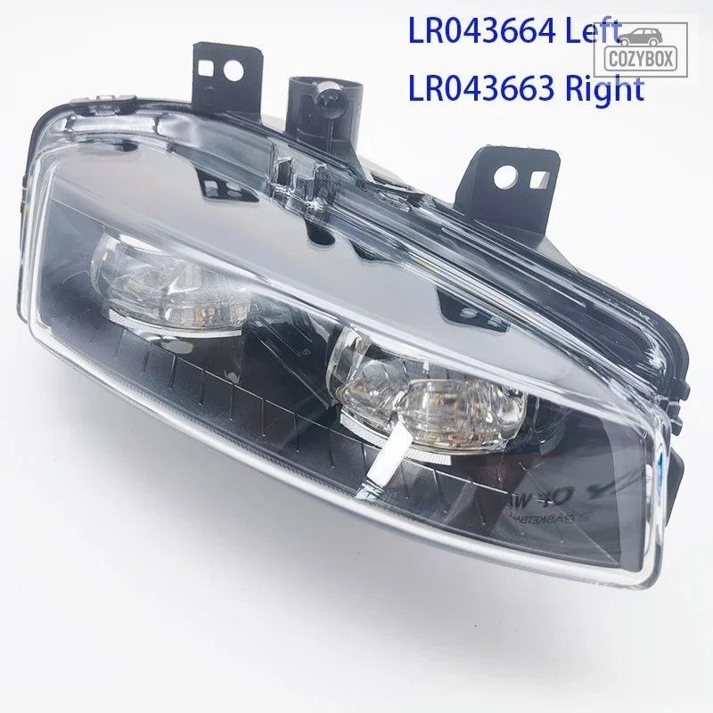 LR043664 LR043663 フロント フォグ ライト ランプ ブラック レンジローバー イヴォー 9,023円