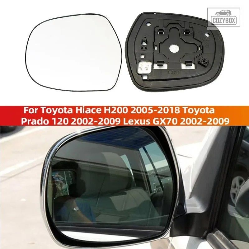 A サイド ミラーレンズ トヨタ ハイエース H200 2005-2018 トヨタ プラド 120 2002-20