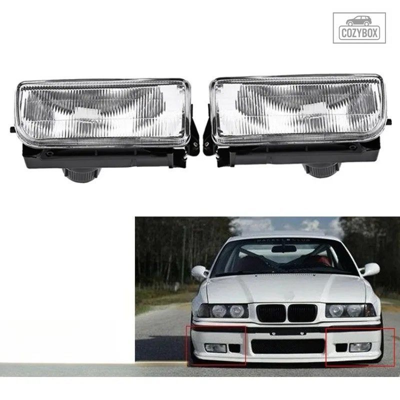 PMFC フロント バンパー フォグライトアセンブリ フォグランプカー アクセサリー BMW