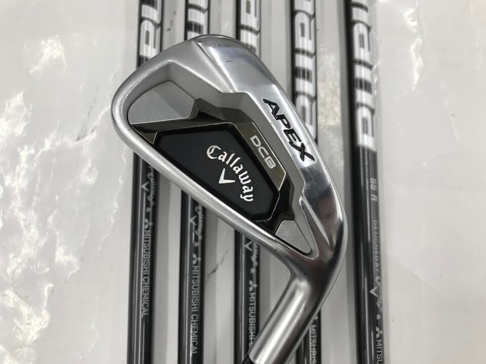 キャロウェイ　APEX DCB 2021　Diamana 55 for Callaway　Rフレックス　アイアンセット　中古　ゴルフドゥ！新居浜店【最短即日発送】