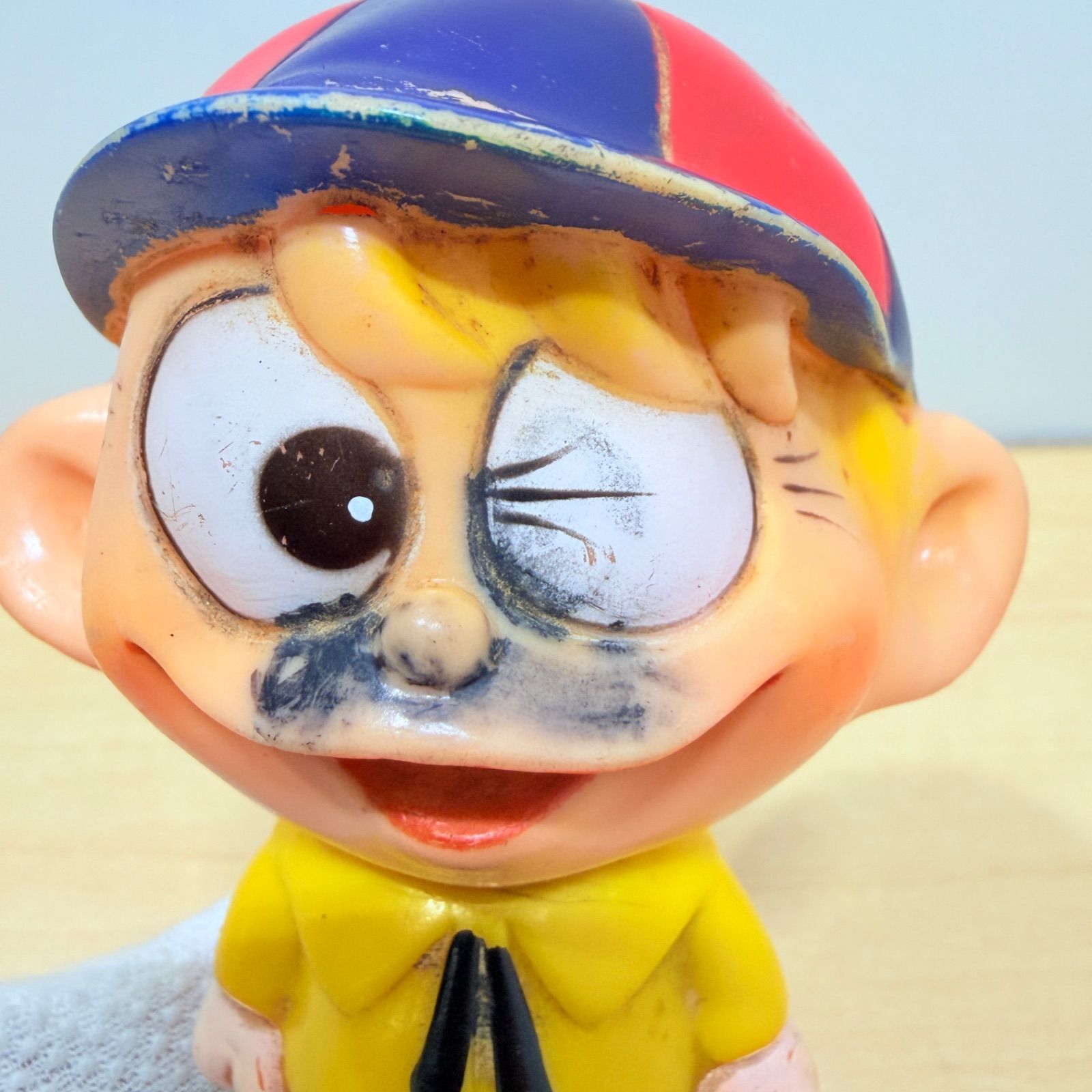 当時物 1968年 怪物くん ソフビ 人形 昭和レトロ 少年画報社 タカトク