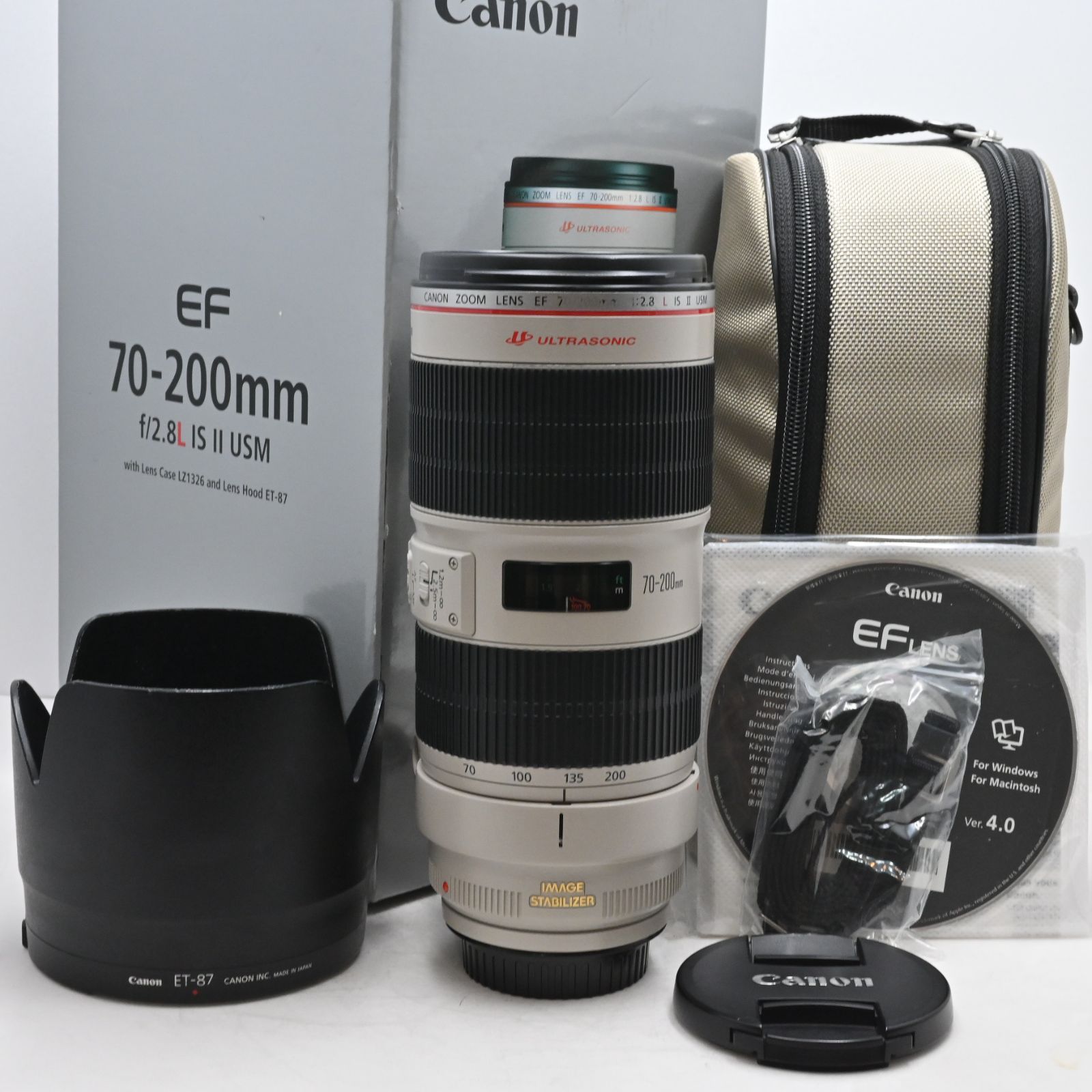 Canon 望遠ズームレンズ EF70-200mm F2.8L IS II USM