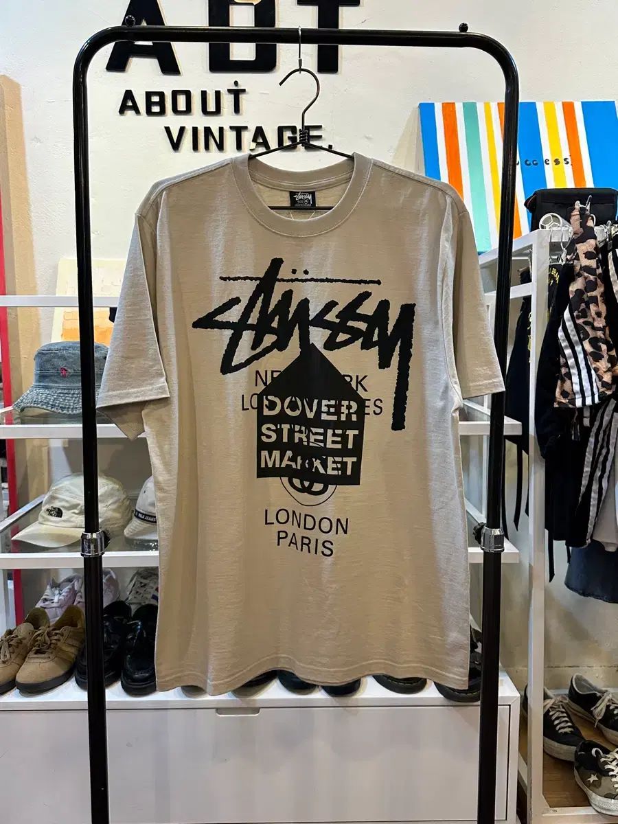 STUSSY DOVER STREET MARKET WORLD TOUR 半袖 Tシャツ