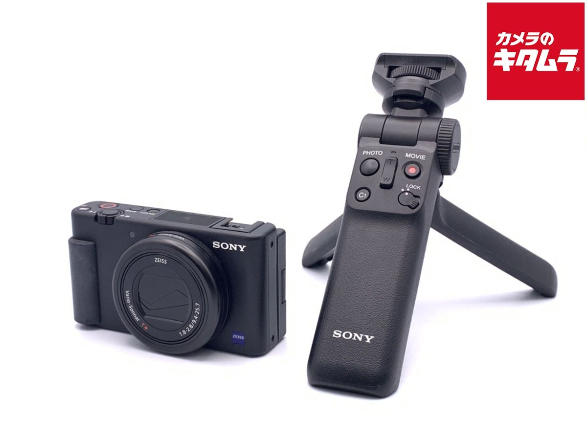 【中古】 【良品】 ソニー VLOGCAM ZV-1G シューティンググリップキット