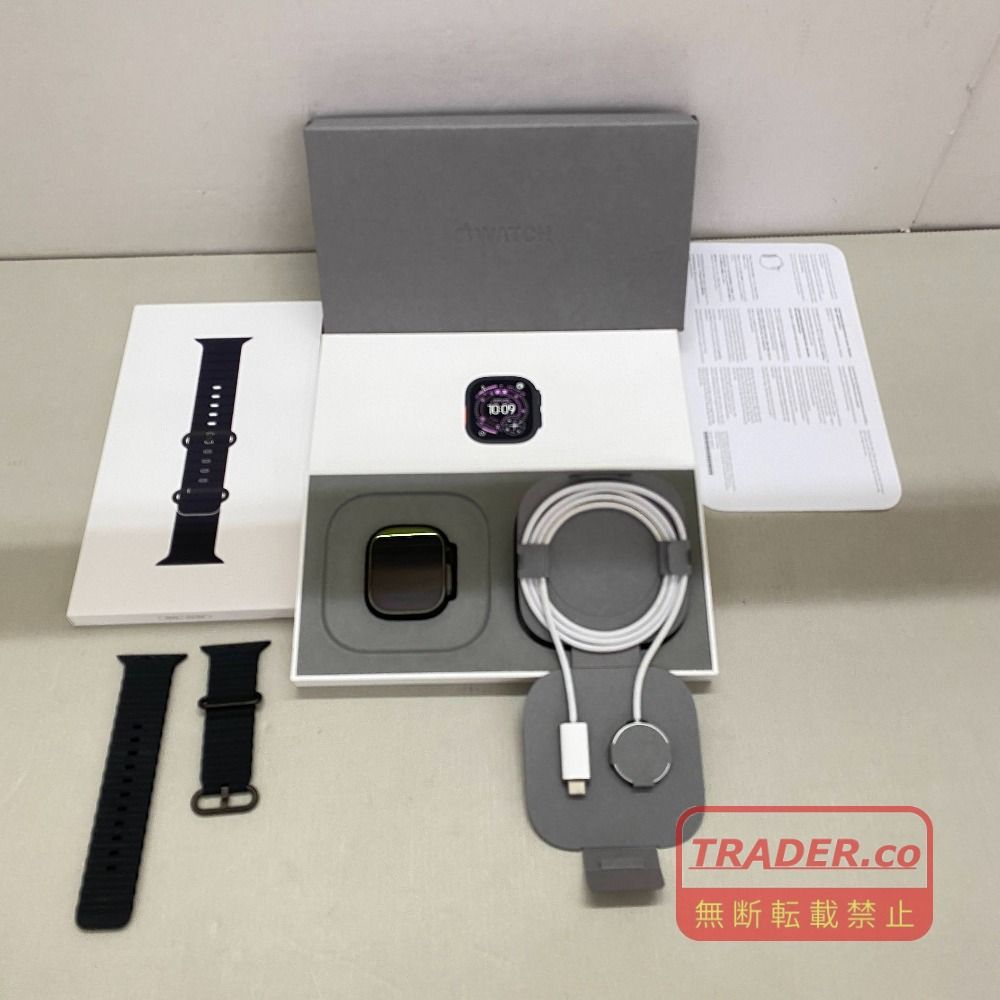 03w27586 Apple Watch Ultra 3 49mm Black Ti Black Ocean Band MF0J4J/A SoftBank Apple