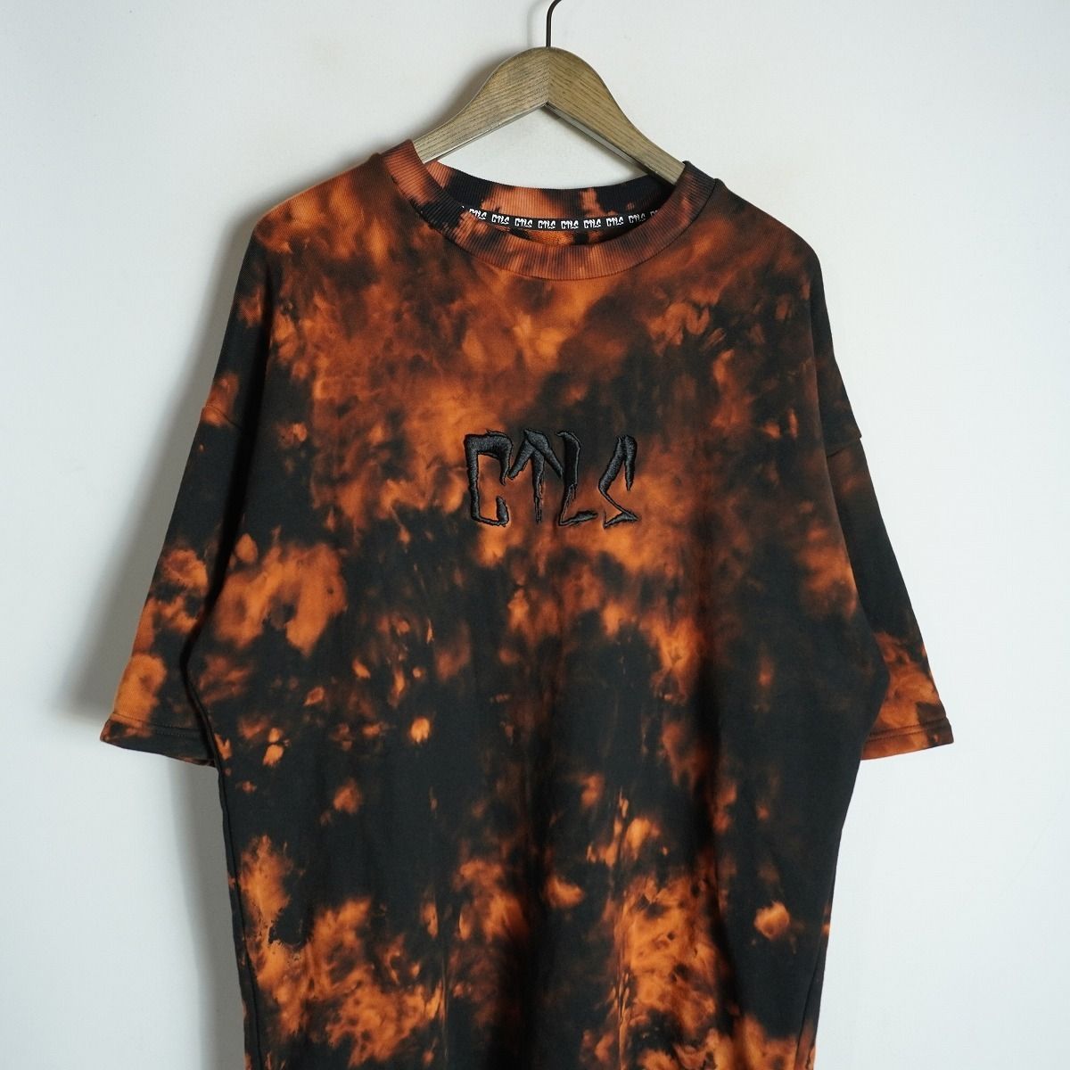 CVTVLIST 22SS H.N.D L/S Tee ダイダイ柄ブリーチ 総柄 正規 極美品 26SS CTLS シーティーエルエス カタリスト USUAL BLEACH