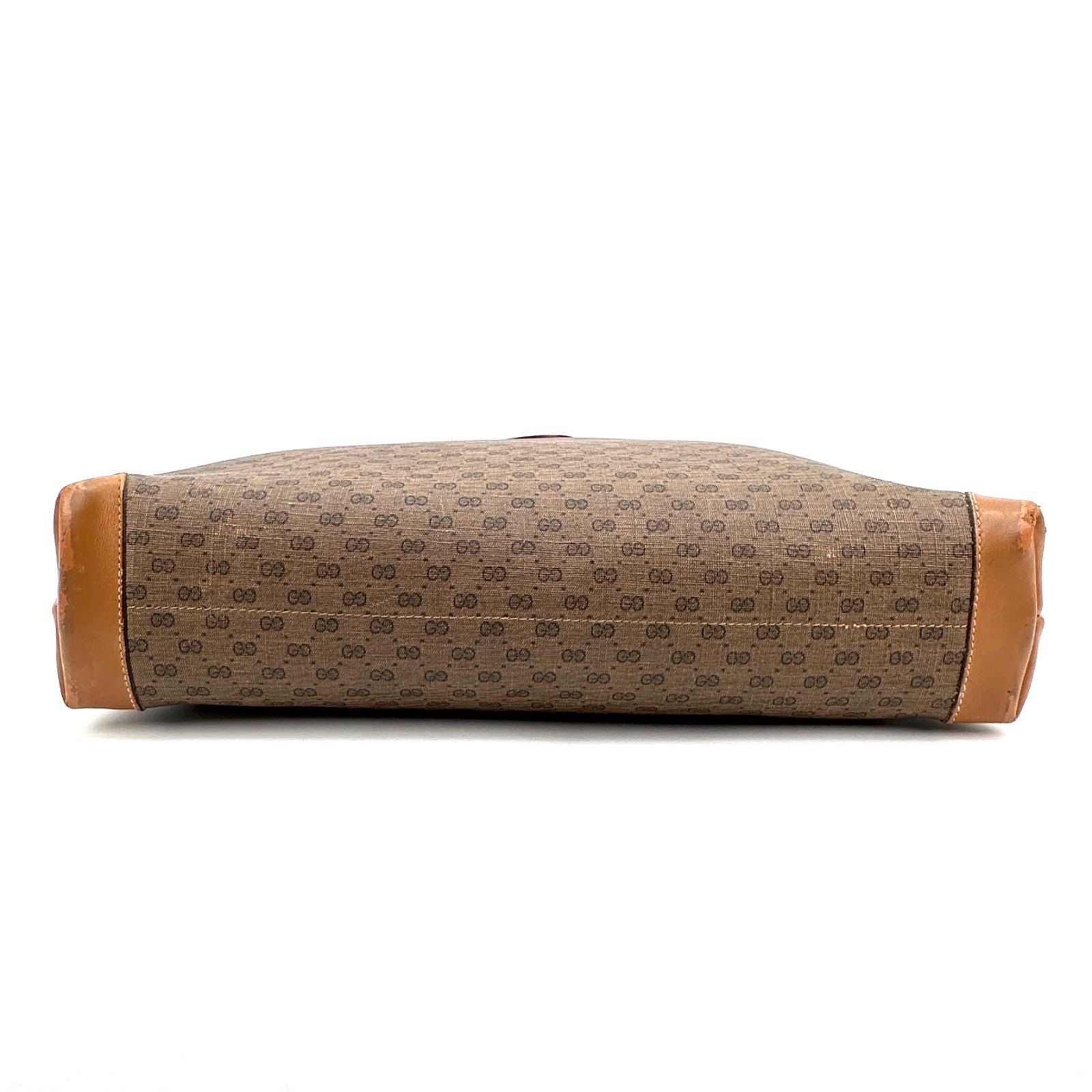 GUCCI グッチ マイクロGG シェリーライン トートバッグ ベージュ PVC