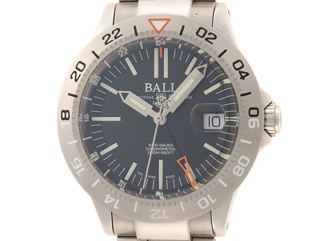 BALLWATCH ボールウォッチ ウォッチ エンジニアⅢ アウトライアー 時計 DG9000B-S1CJ-BK 腕時計 ステンレス ブラック 自動巻き ボーイズ【中古】432
