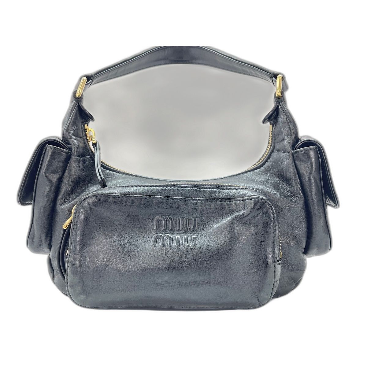Miu Miu ミュウ ミュウ ショルダーバッグ【中古】