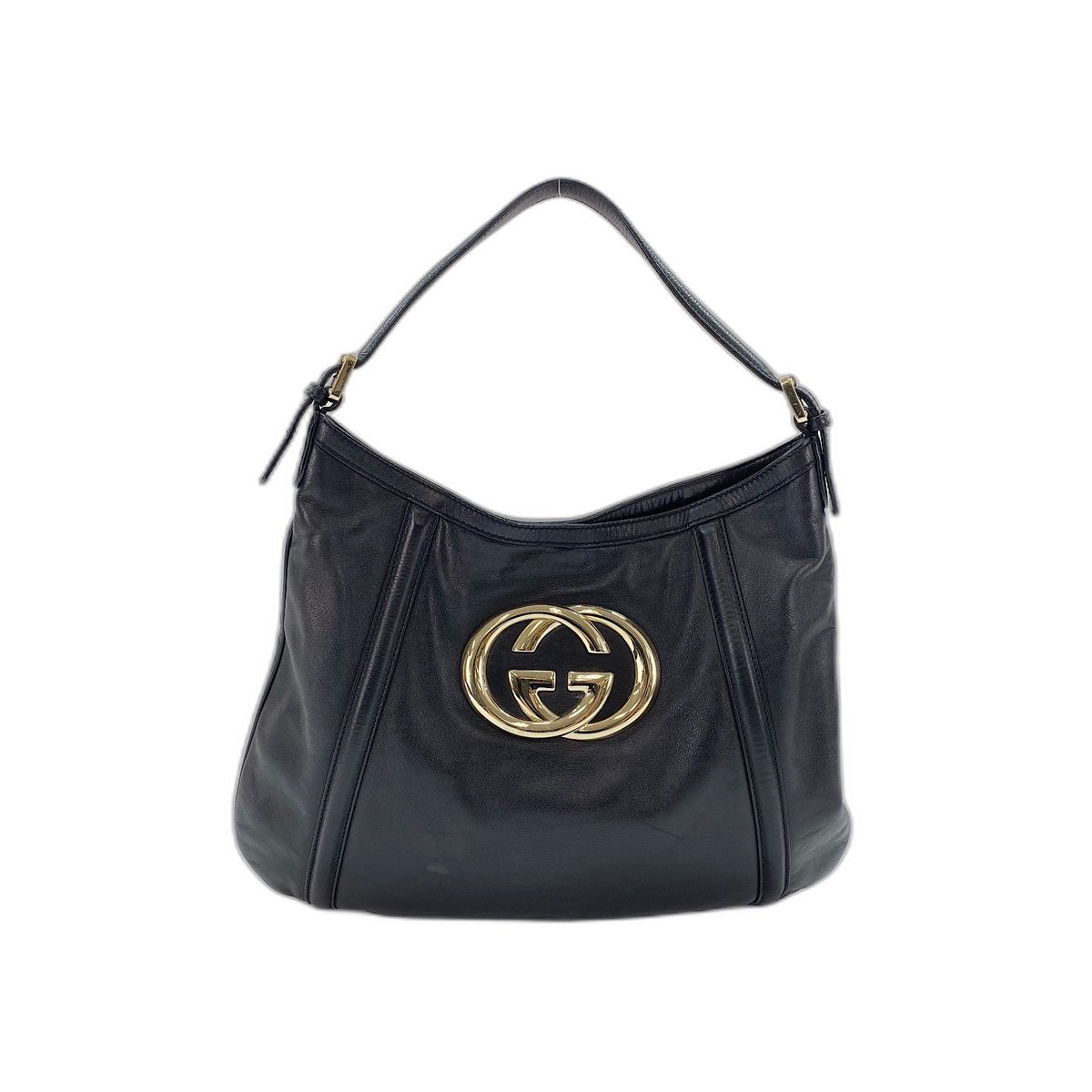 GUCCI グッチ ショルダーバッグ インターロッキングG【中古】