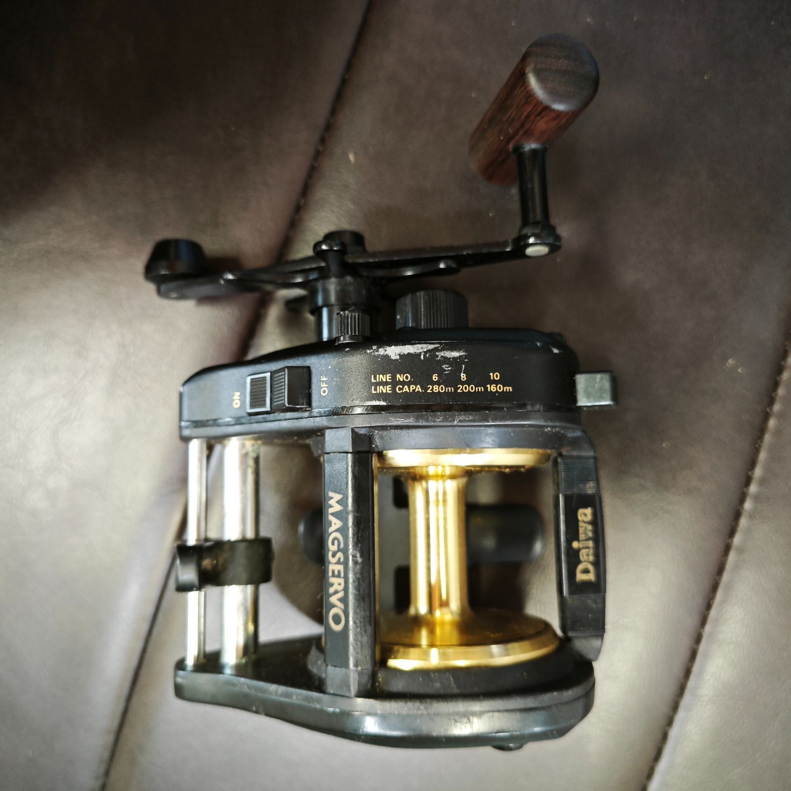 DAIWA ダイワ SUPER 胴付 GS-25 早技 両軸リール - メルカリ