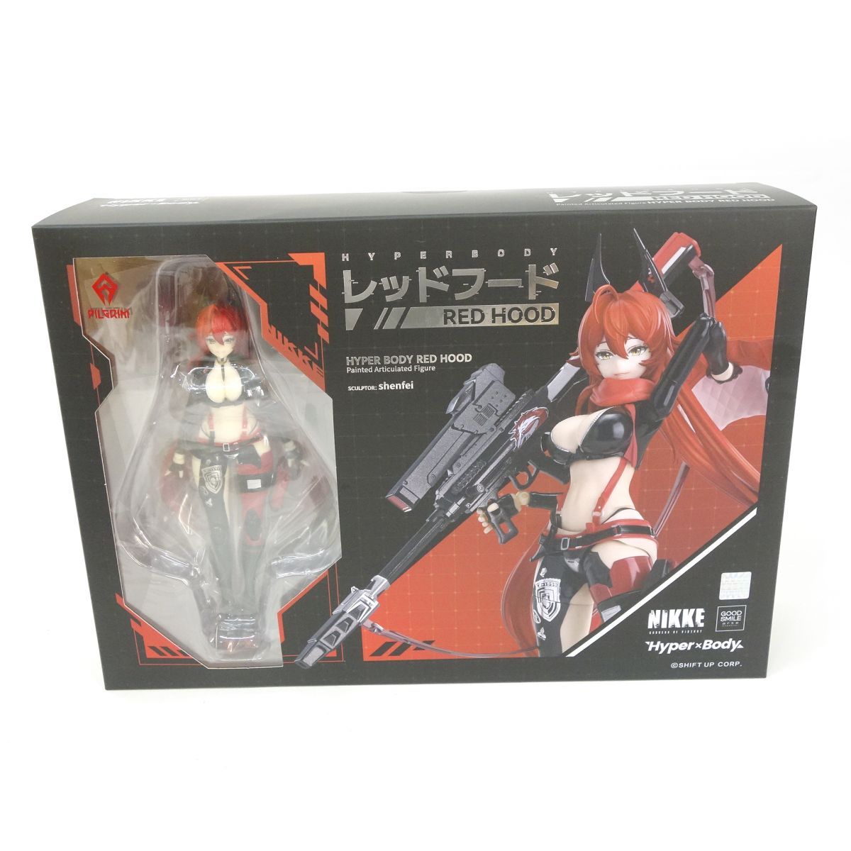 【未開封】グッドスマイルアーツ上海 Hyper Body 勝利の女神:NIKKE レッドフード フィギュア