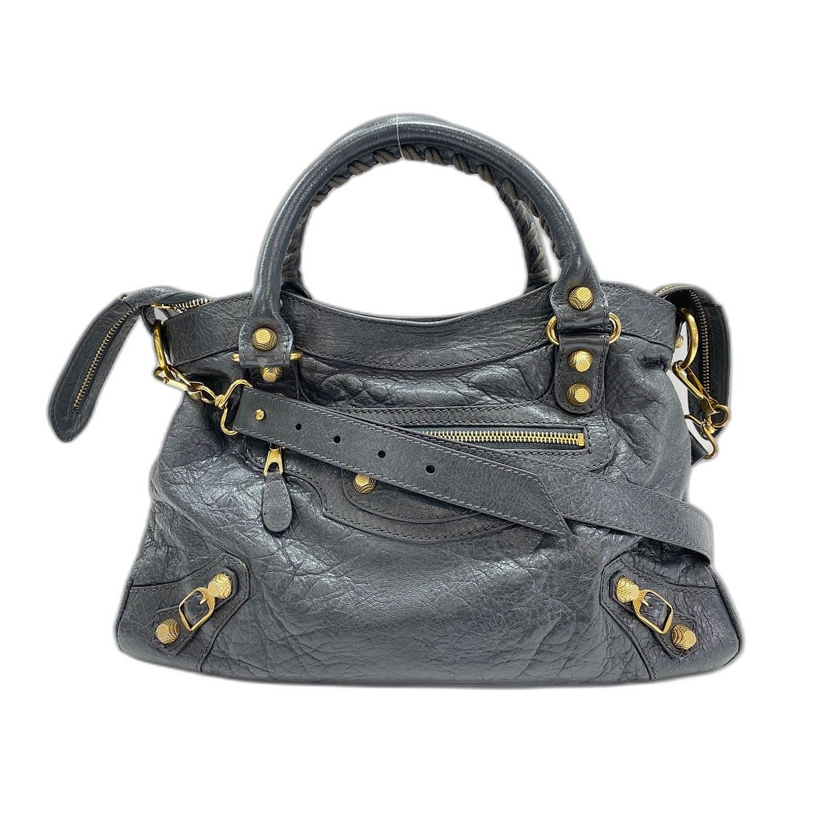 BALENCIAGA バレンシアガ ハンドバッグ 2WAYジャイアントタウン【中古】
