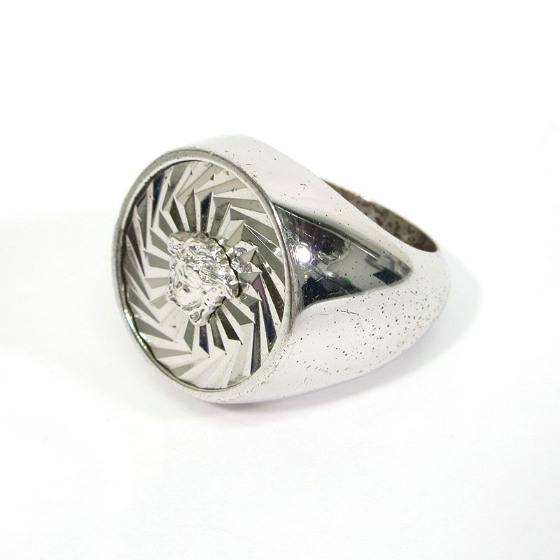 【三重本店】 中古 VERSACE | ヴェルサーチ メデューサ リング / 指輪 サイズ：17 カラー：シルバー 【135】