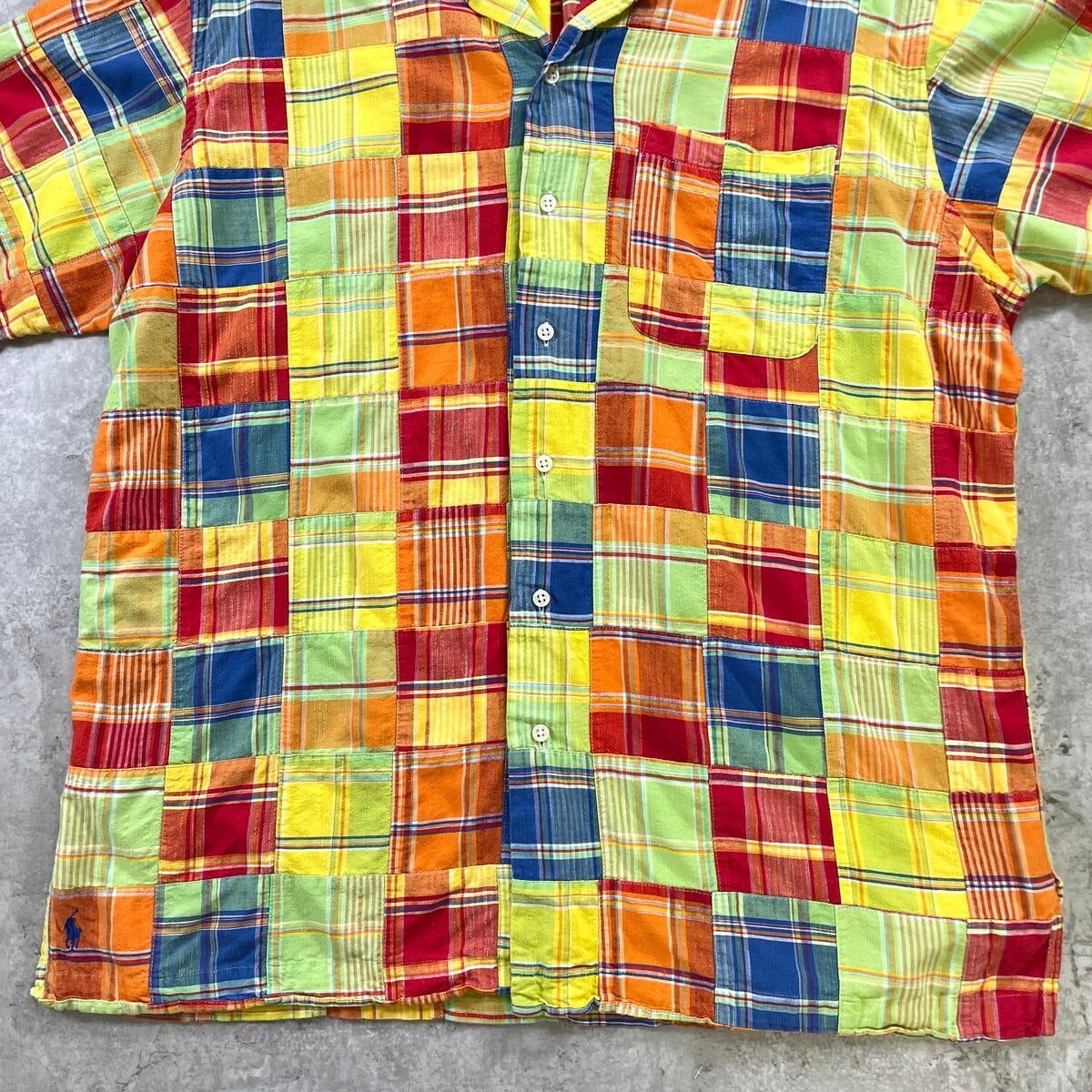 90-00年代 Ralph Lauren ラルフローレン CALDWELL パッチワーク