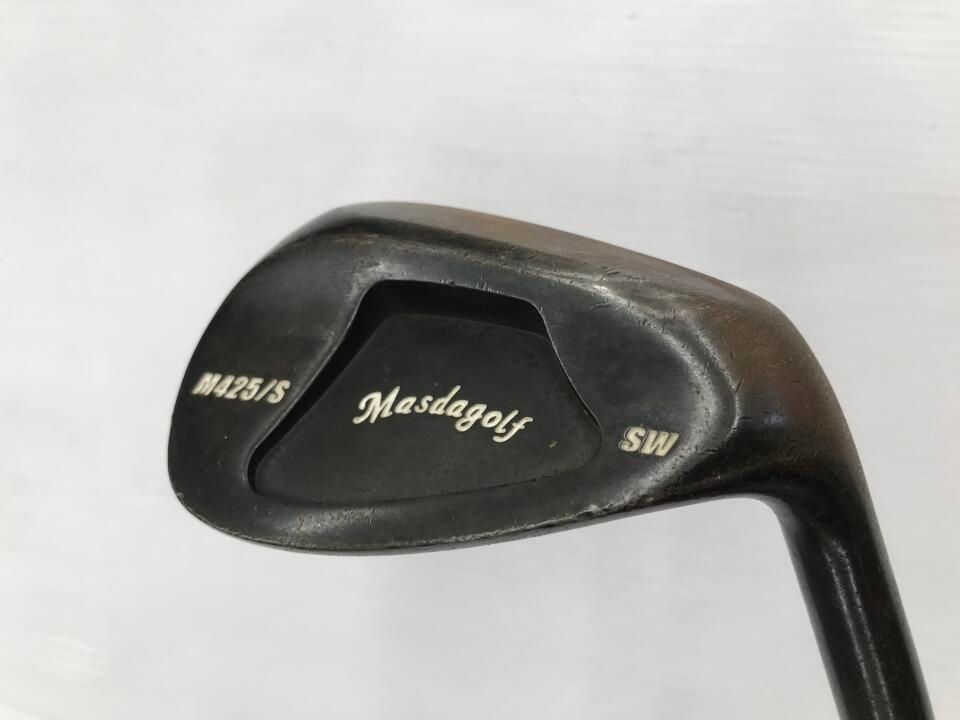 マスダ　M425/S ブラックオキサイド　58度　ダイナミックゴールド MID　ツアーイシュー　X100フレックス　ウェッジ　中古【最短即日発送】