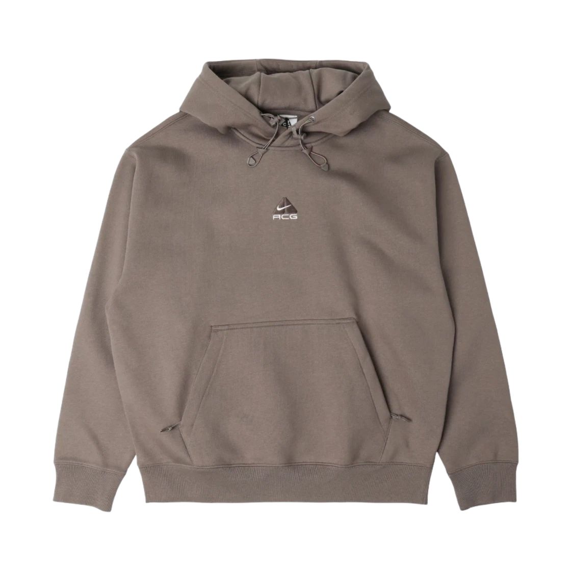 (S)ナイキ ACG サーマフィット プルオーバー フリース フーディー オリーブ グレー - アジア