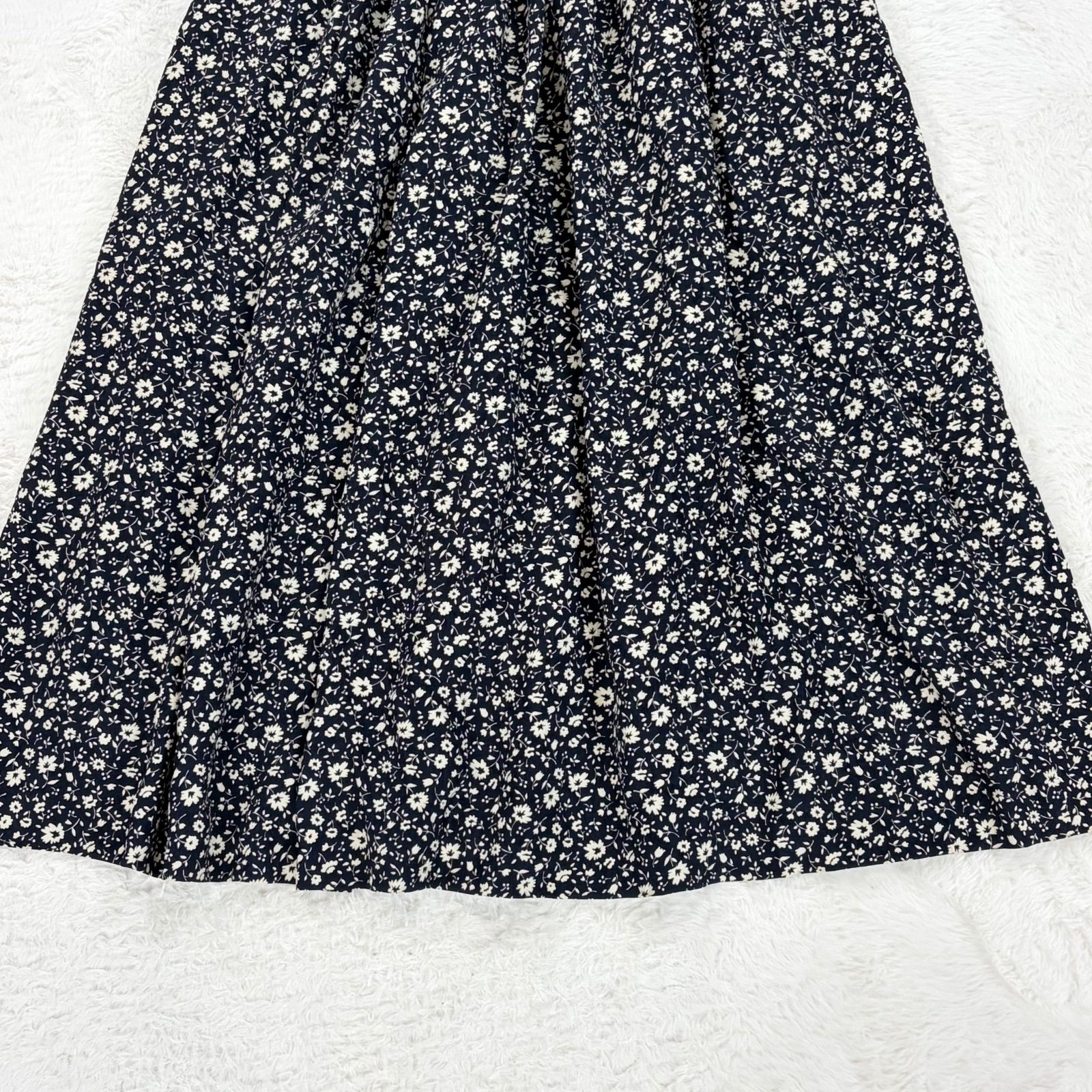 日本製 Lois CRAYON ロイスクレヨン スカート ボタニカル 花柄 総柄