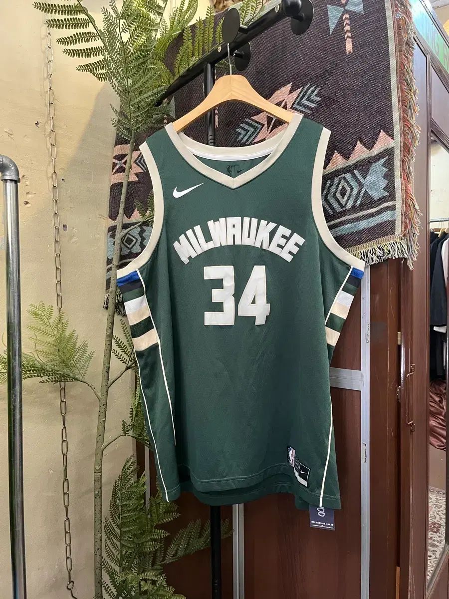 ナイキ NBA ミルウォーキー・バックス Giannis(ヤニス)・アデトクンボ ジャージ #csz0104