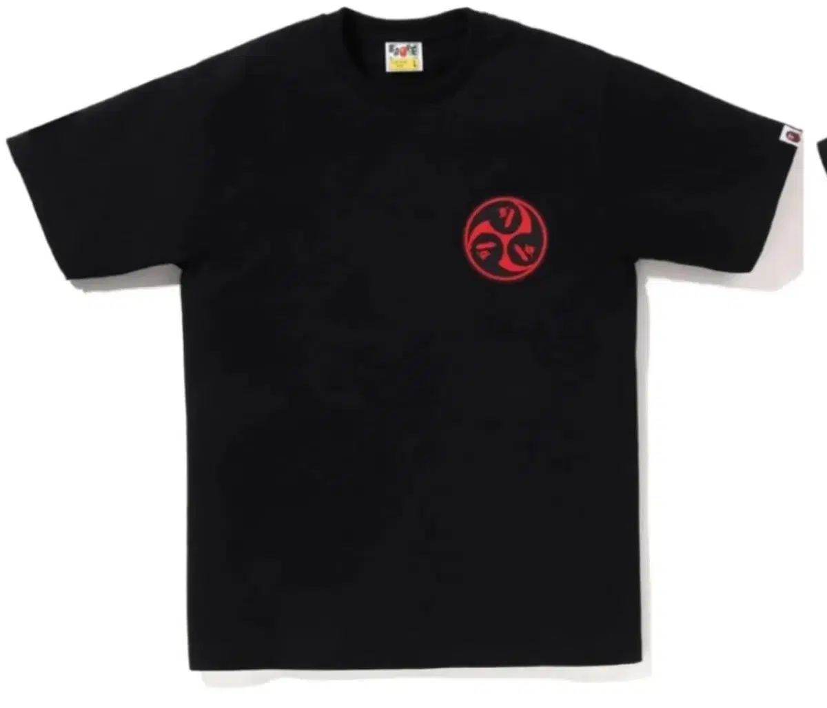 A BATHING APE アベイシングエイプ 万華鏡 クレスト 半袖Tシャツ