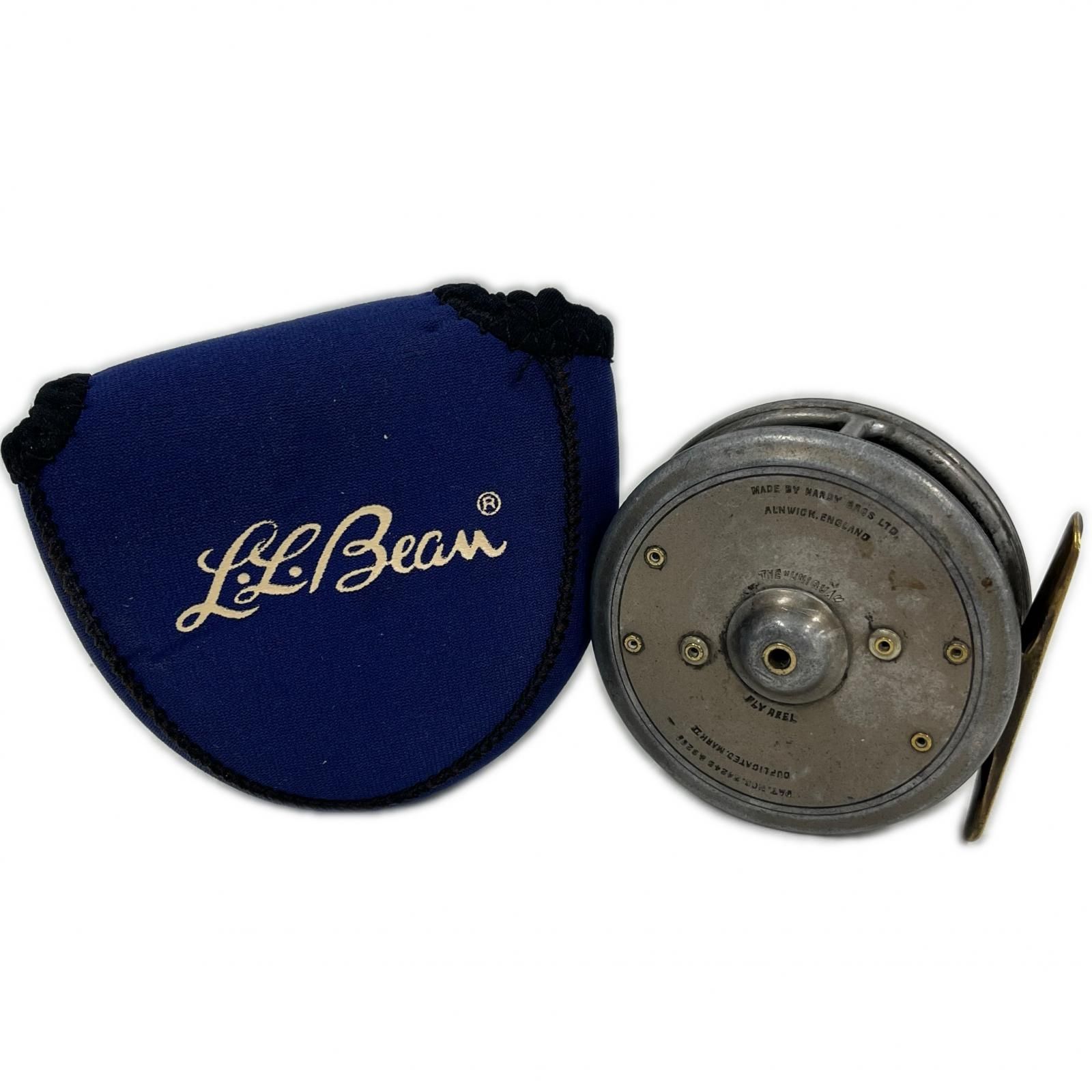 HARDY ハーディー LLBeanリールケース付 ユニーカ3 1/8 ポウル（爪）1欠 フライリール