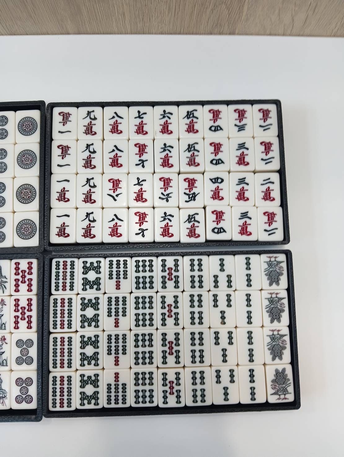 中古品】麻雀牌セット 昭和レトロ 麻雀パイ ケース入り 現状品 - メルカリ