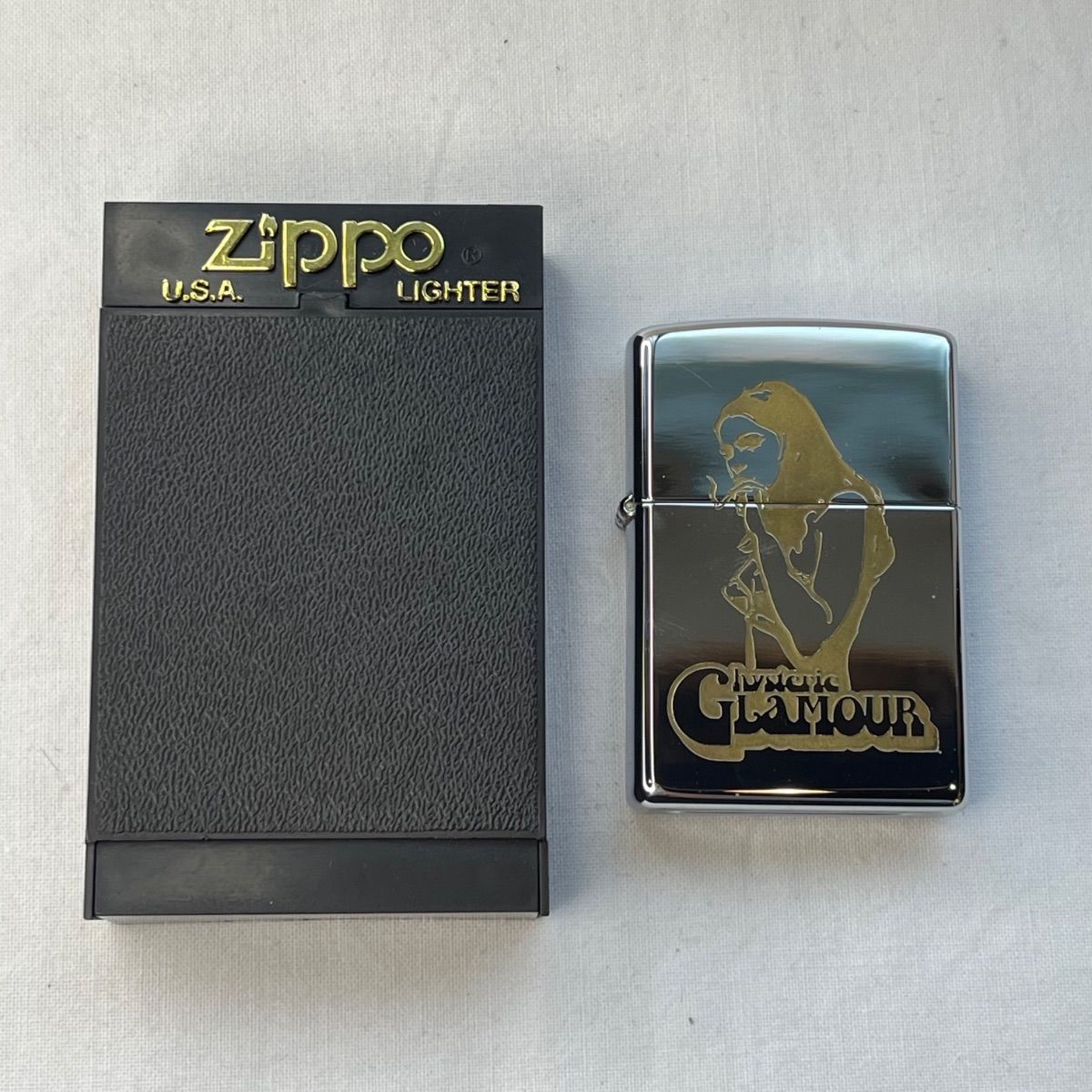 ▽動作未確認　ZIPPO　ジッポ　HYSTERIC GLAMOUR　ヒステリックグラマー　ライター　11250