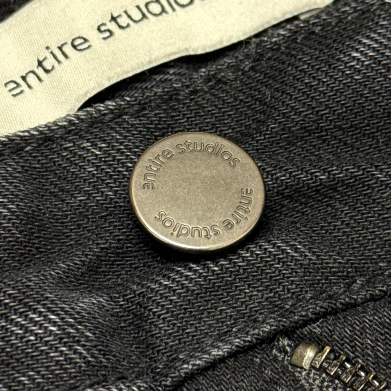 entire studios SLIM-FLARED JEANS スリムフレアジーンズ デニム