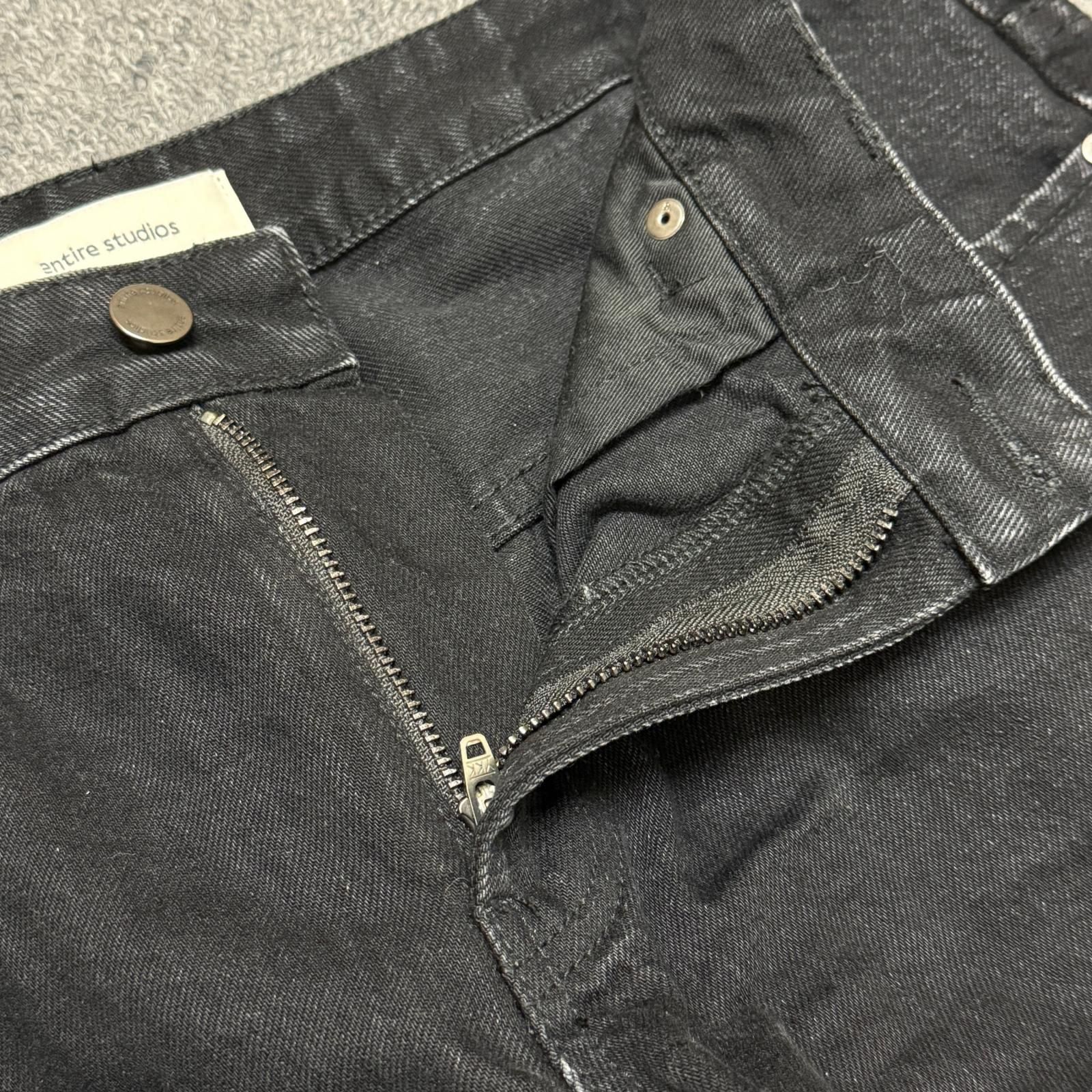 entire studios SLIM-FLARED JEANS スリムフレアジーンズ デニム