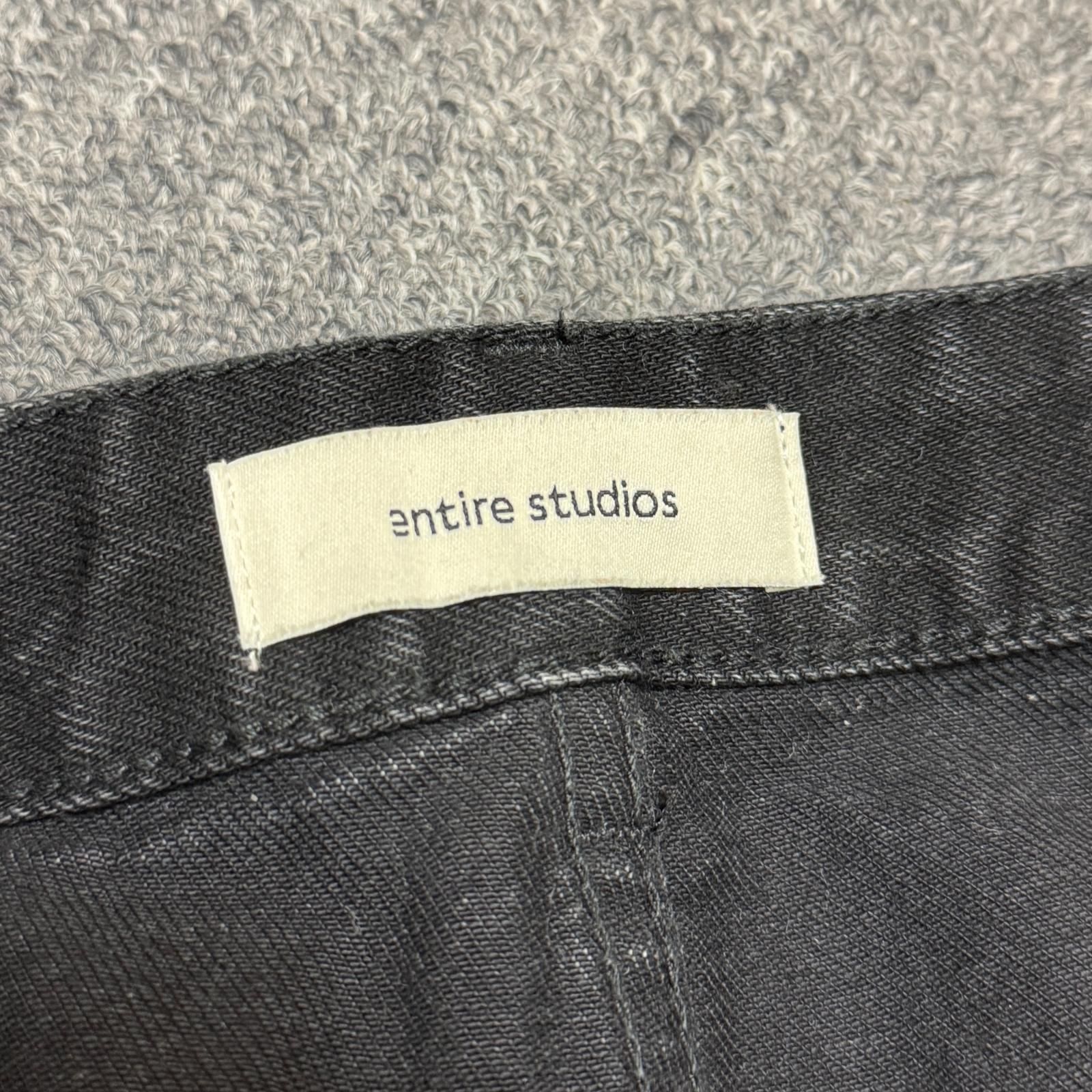 entire studios SLIM-FLARED JEANS スリムフレアジーンズ デニム
