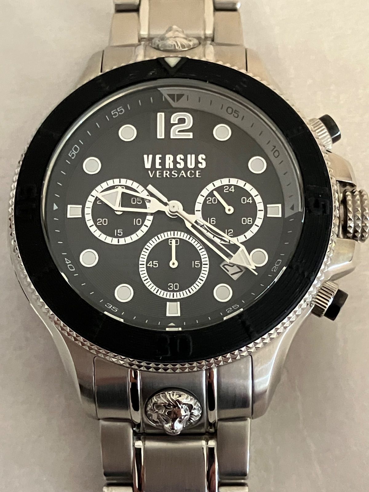 超有名ブランド登場！稼働☆VERSUS VERSACE ヴェルサス クロノグラフ