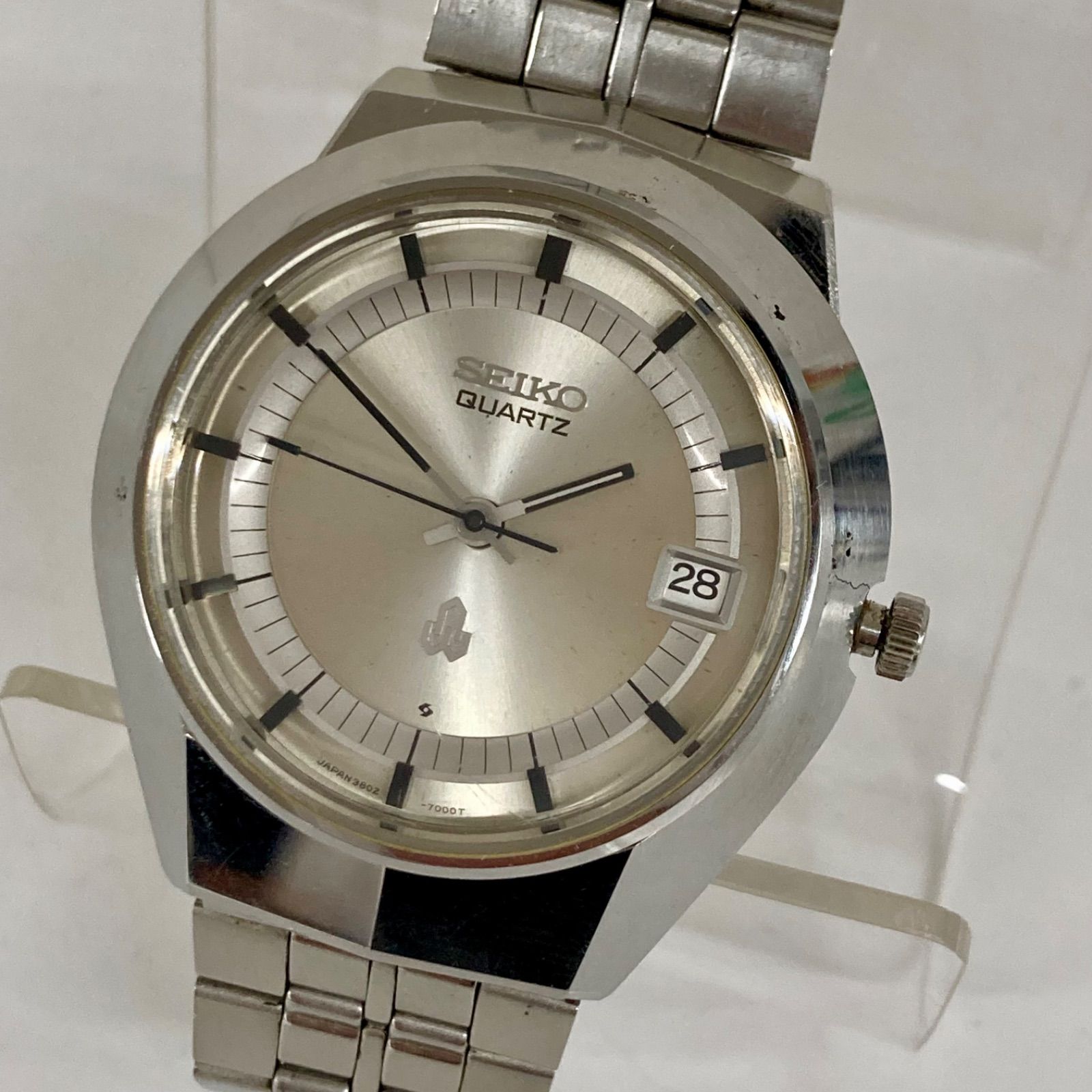 ◼️SEIKO/セイコー 38クォーツ 3802-7000 稼働品