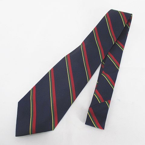 ラルフローレン RALPH LAUREN ストライプ柄 シルク 絹 ネクタイ