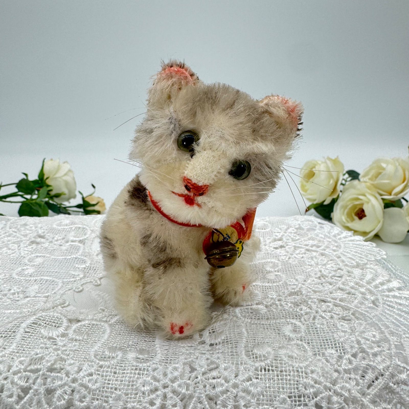 シュタイフ　キャット　猫　STEIFF　 SUSI　１８ｃｍ 送料無料☆シュタイフ☆Susi Cat 10cm☆最小サイズ/ネコのスージー