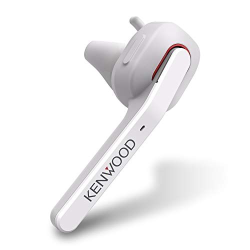 JVCケンウッド KENWOOD KH-M500-W 片耳ヘッドセット ワイヤレス Bluetooth マルチポイント 高品位な通話性能 連続通話時間 約7時間 左右両耳対応 ハンズフリー通話 テレワーク テレビ会議 ホワイトｍａ