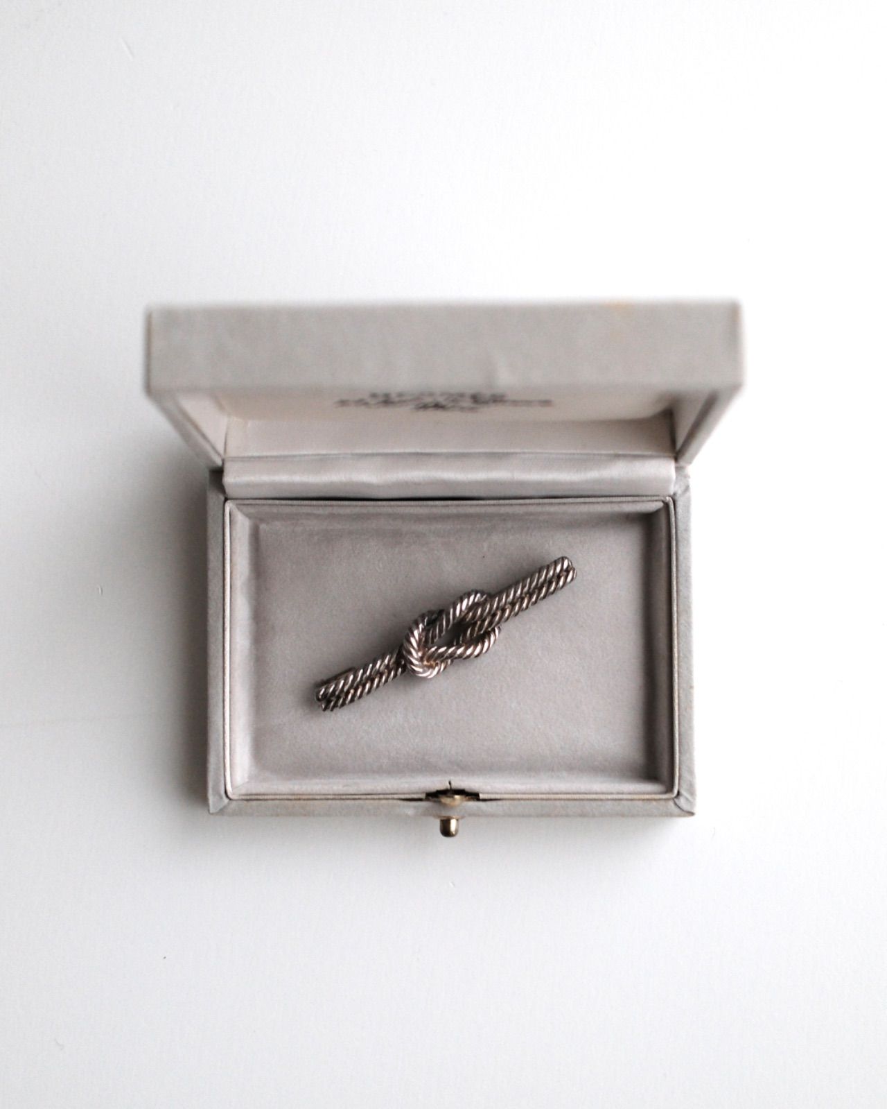 1970s Hermes Audierne silver broach ヴィンテージ エルメス シルバー