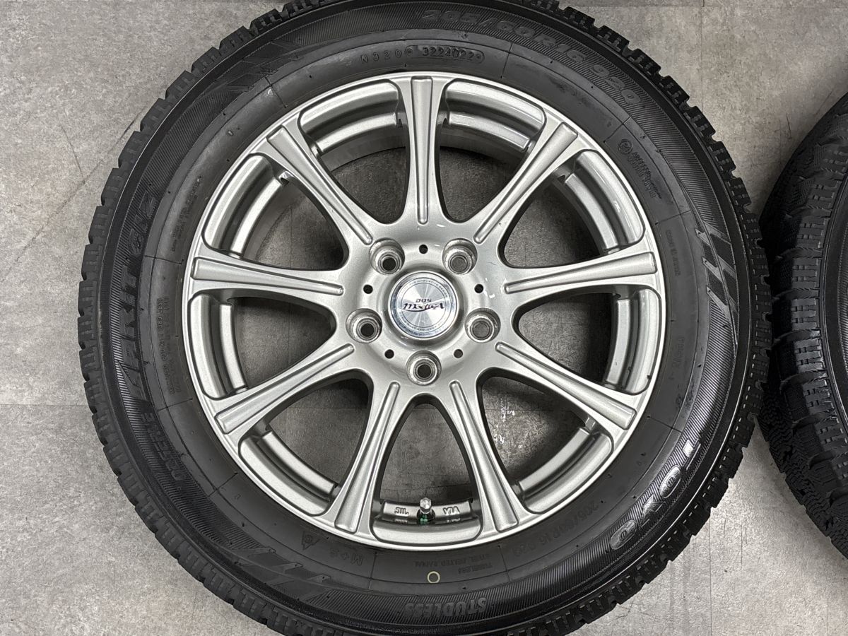 バリ溝】DOS 16in 6.5J +40 PCD114.3 トーヨー ガリット GIZ 205/60R16 