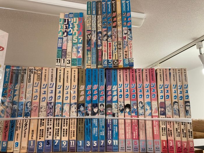 アニメージュ増刊リュウ　VOL・1～VOL・37　/　リュウ　VOL・1～VOL・5　全巻揃