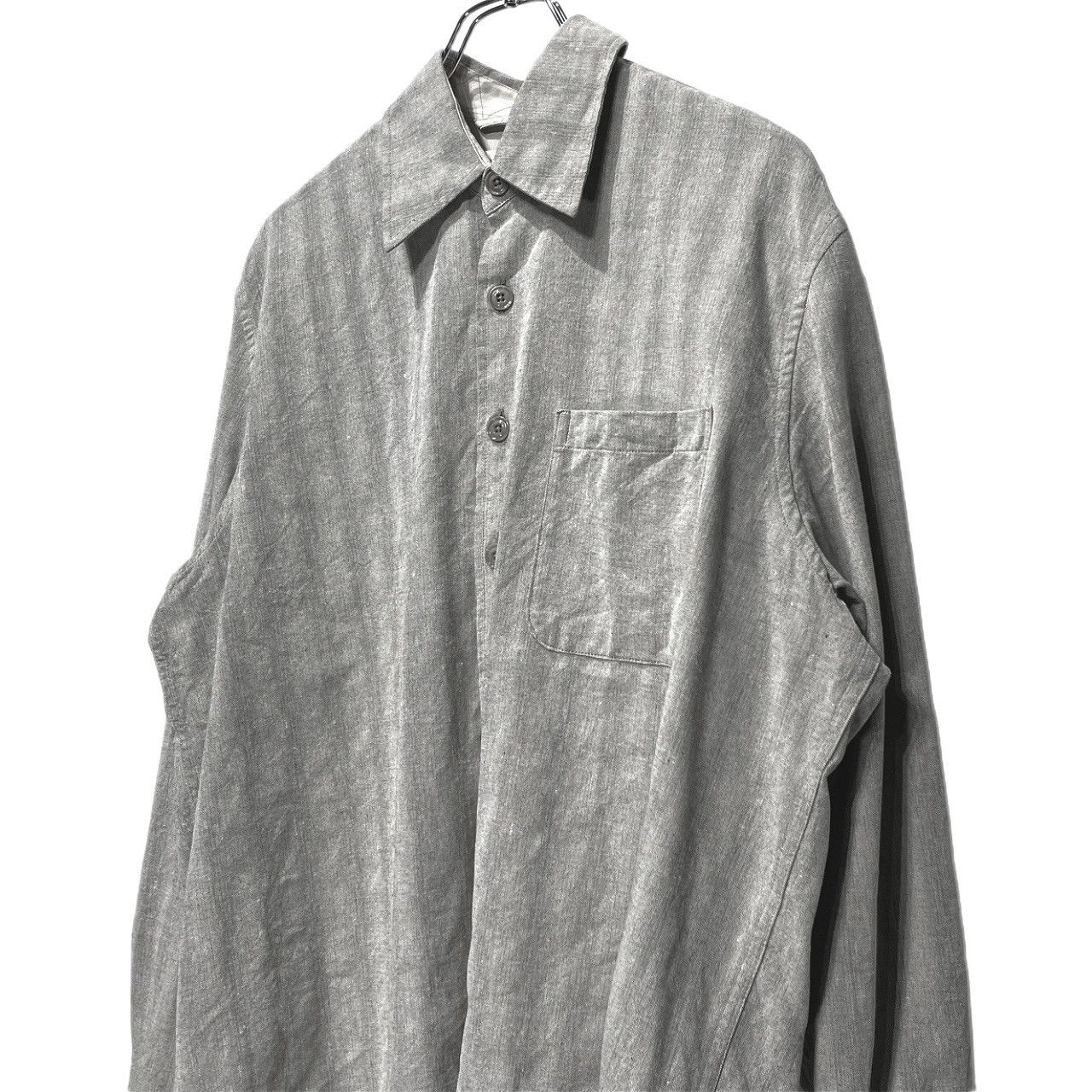 OUR LEGACY 26SS ABOVE SHIRT SAGE TRAIL CHECK DRYLINE WEAVE