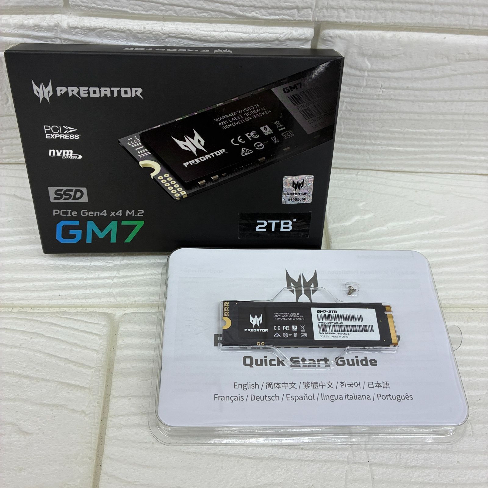 S1200 Predator GM7 2TB SSD 264685377