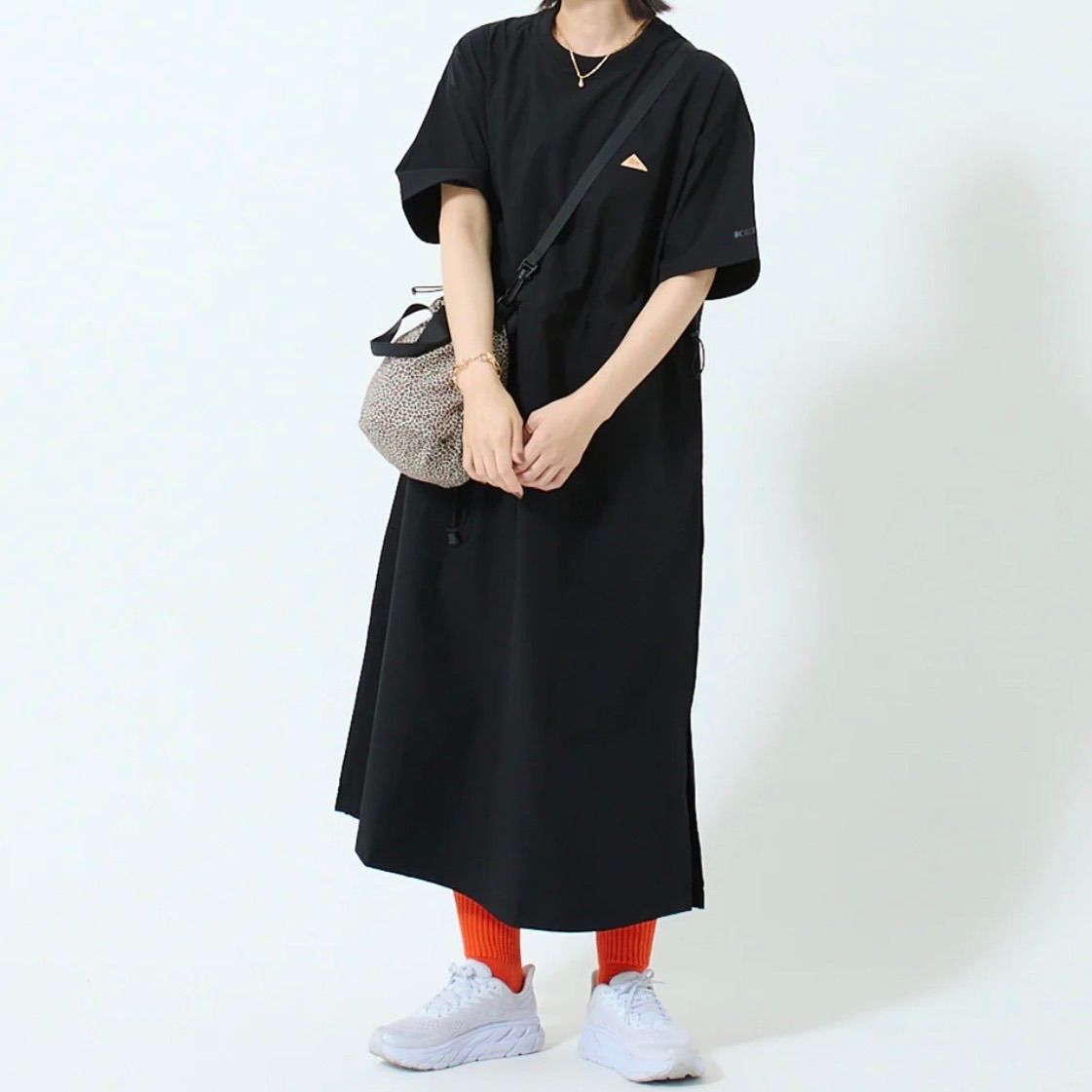 KELTY ケルティ ラッシュ コンフォート ワンピース ナイロンワンピース ドロストワンピース