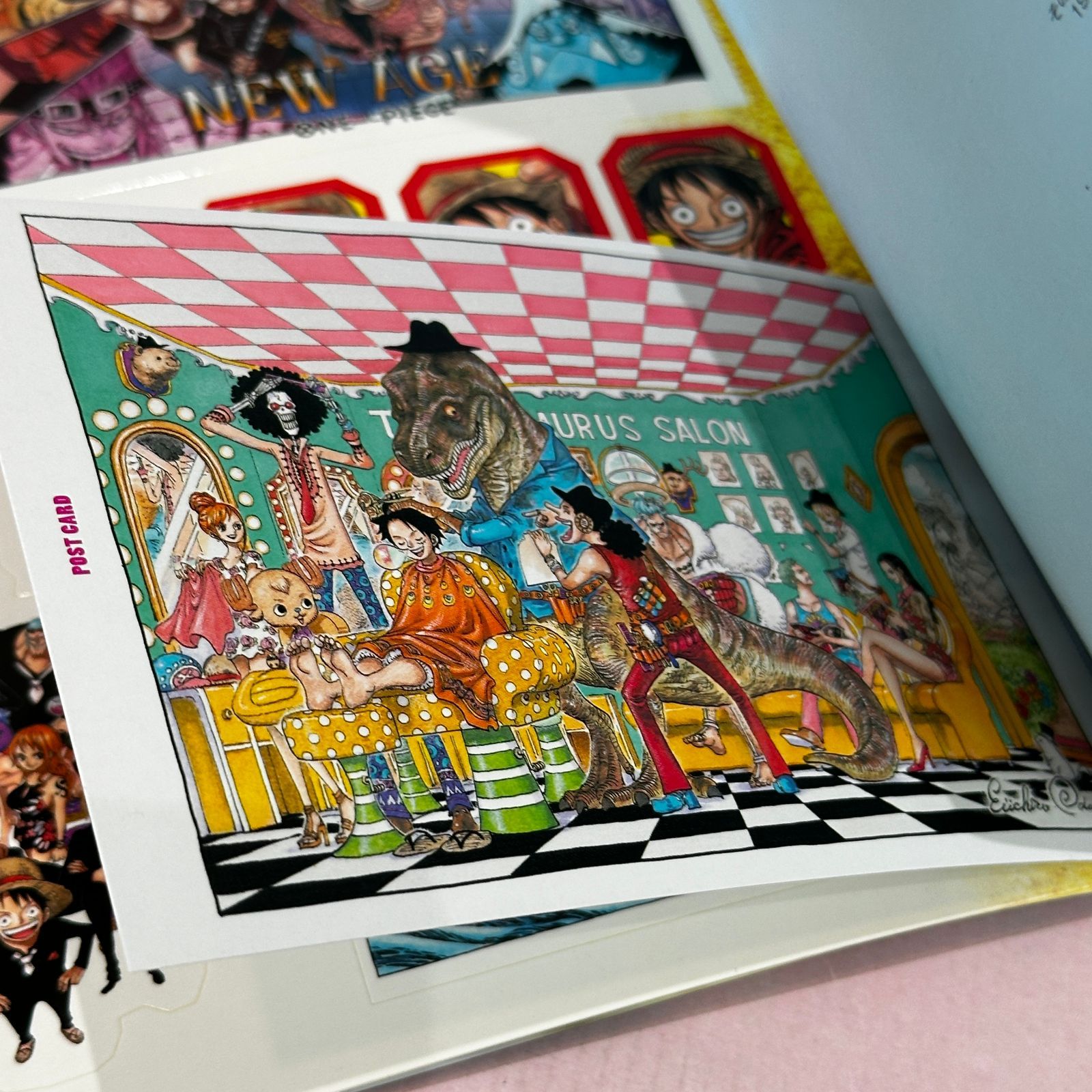 One piece : Color walk : 尾田栄一郎画集 7冊セット □ONE PIECE 尾田栄一郎画集 COLOR WALK 7 ※カバーダメージあり※ 中古