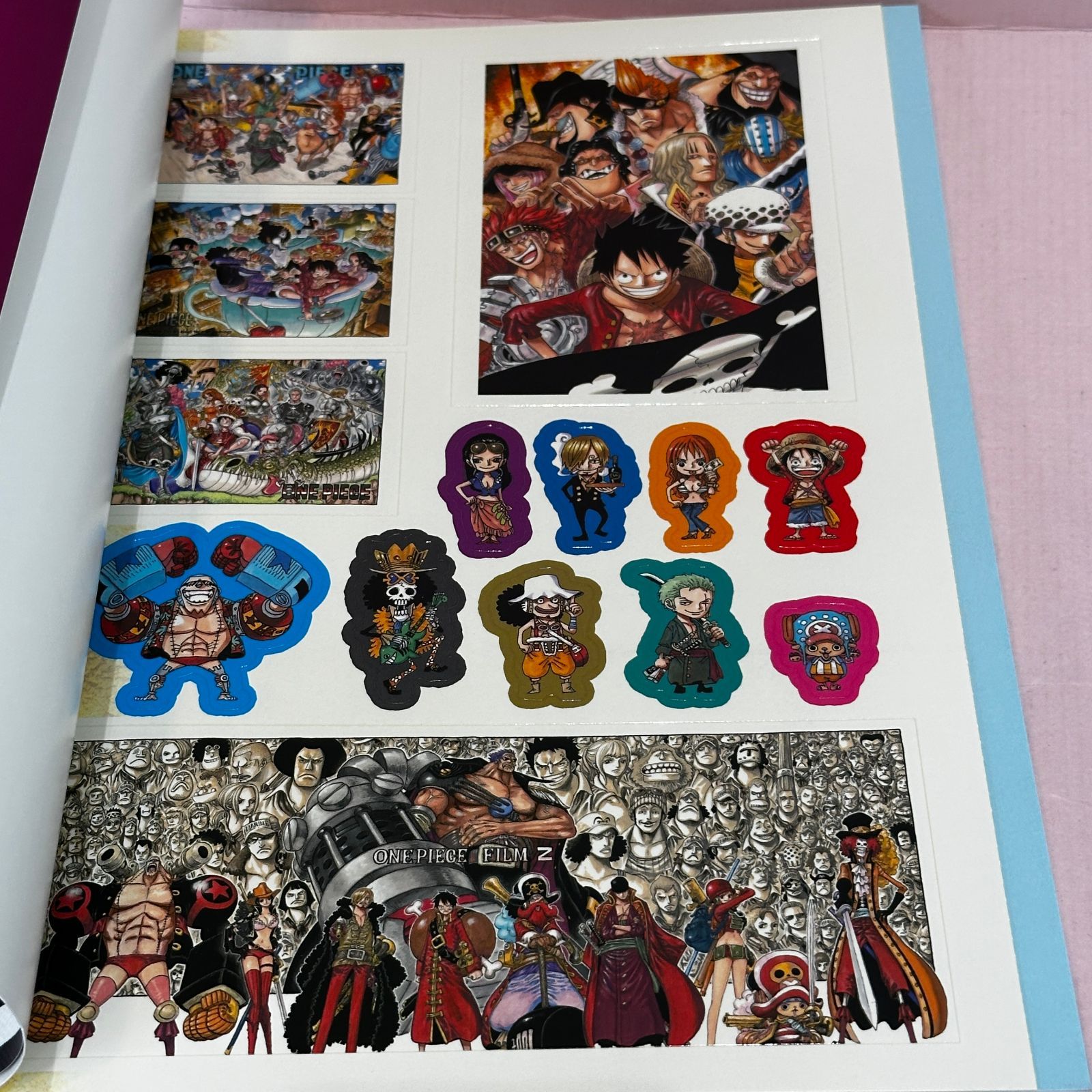 One piece : Color walk : 尾田栄一郎画集 7冊セット □ONE PIECE 尾田栄一郎画集 COLOR WALK 7 ※カバーダメージあり※ 中古