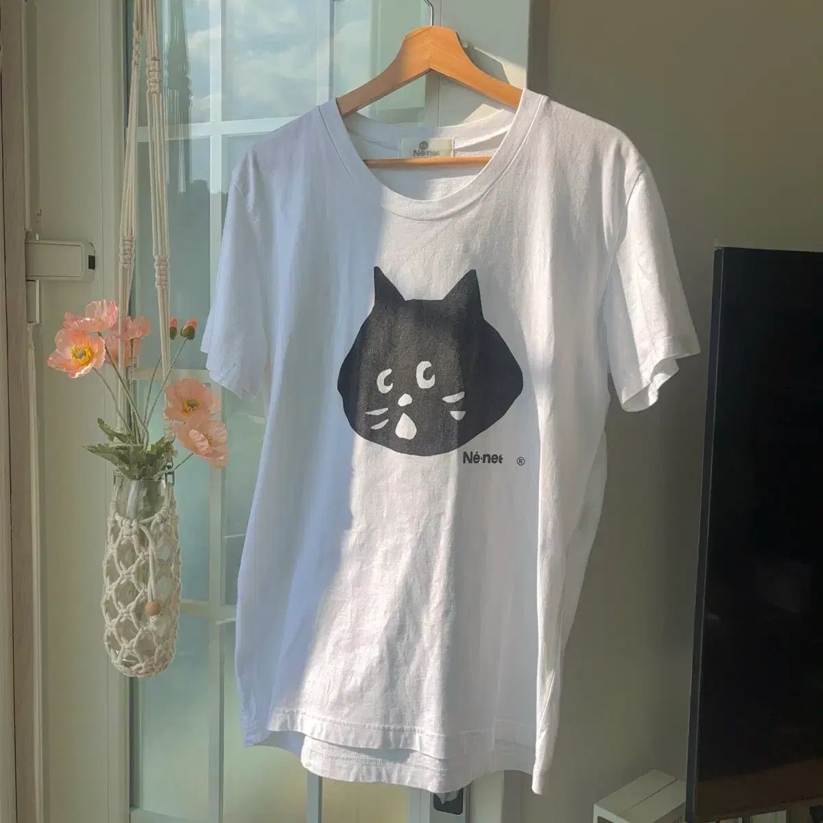 ヴィンテージ Ne-net ネネットニャ 猫 半袖Tシャツ - 断捨離