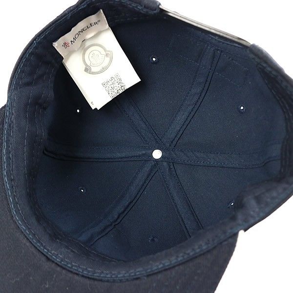 MONCLER 銀座店 モンクレール ワッペン ベースボール キャップ 帽子