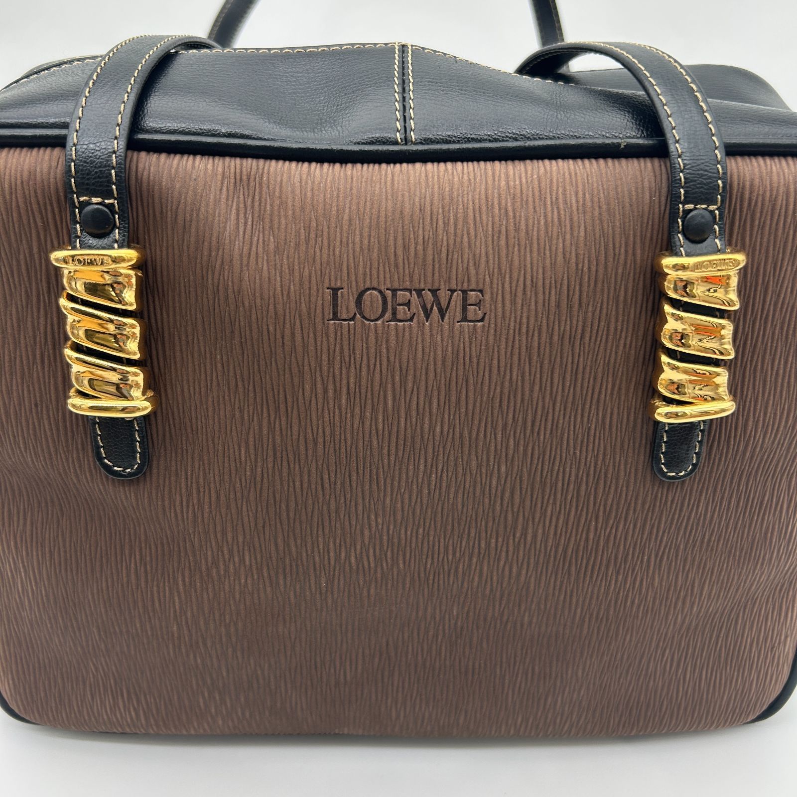 LOEWE（ロエベ）ヴィンテージ レア ベラスケス ハンドバッグ レザー