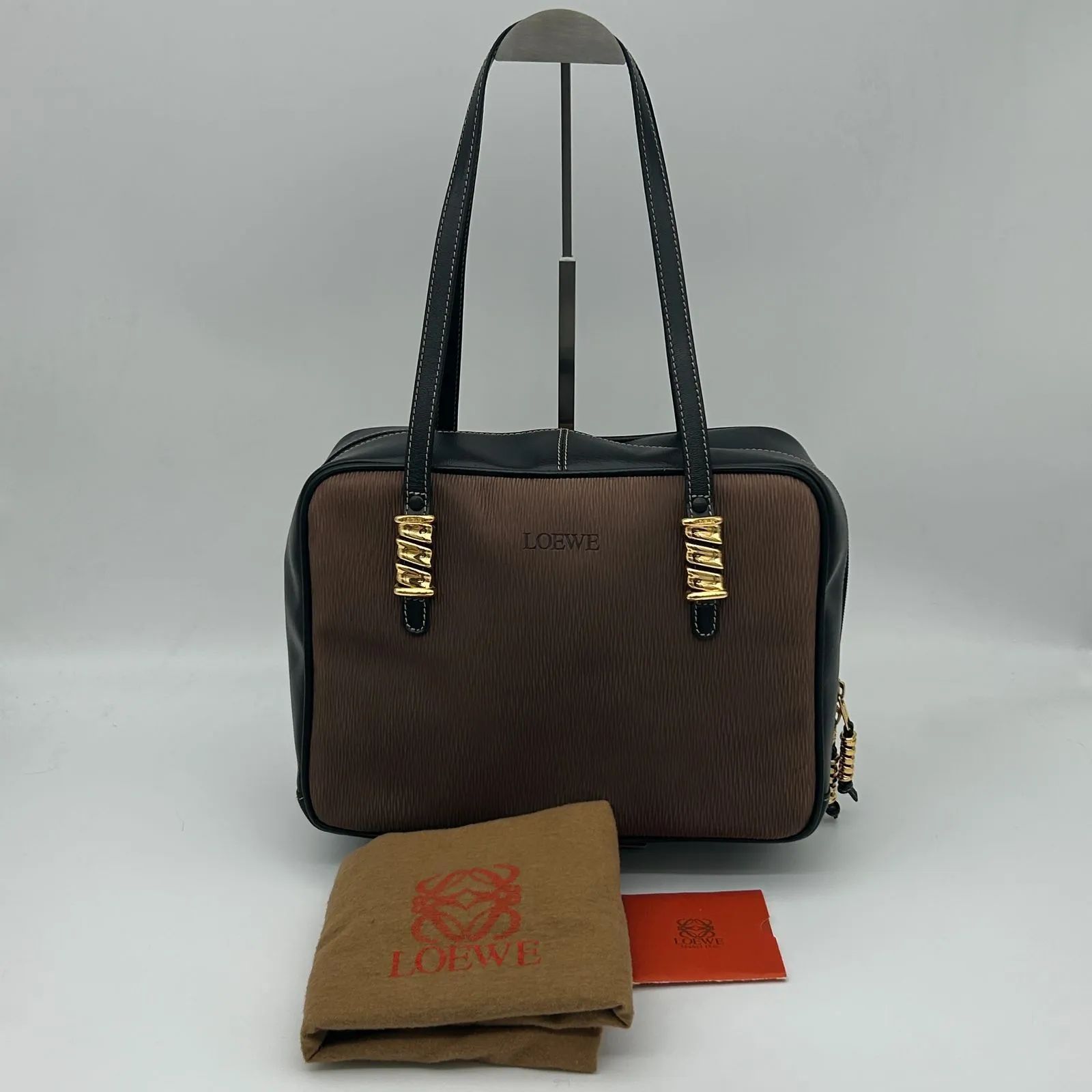 LOEWE（ロエベ）ヴィンテージ レア ベラスケス ハンドバッグ レザー